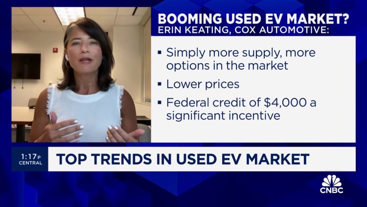 Cost parity is driving used EV sales, says Cox's Erin Keating